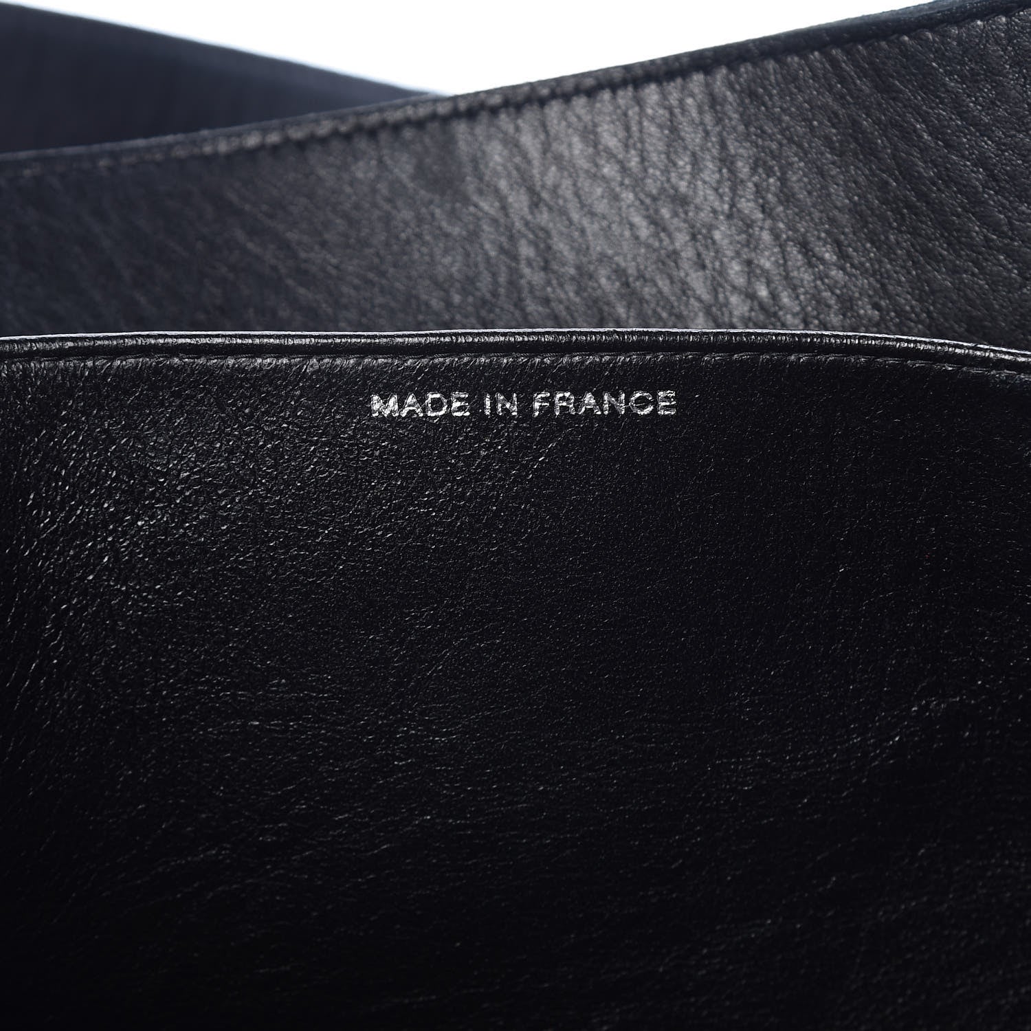 Chanel Lambskin Diamond Embossed Tote Black 7 of 11