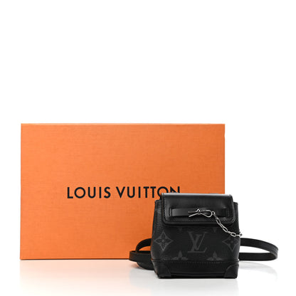 Louis Vuitton Monogram Eclipse Mini Steamer Pouch 9 of 9