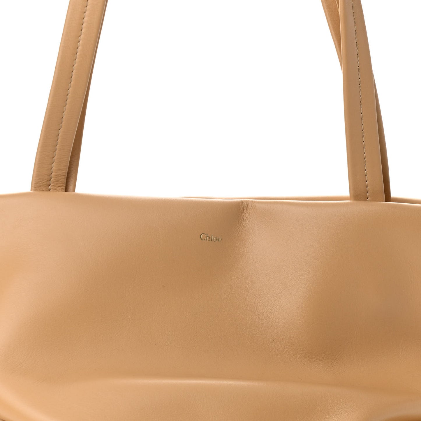 Calfskin Judy East West Tote Soft Tan