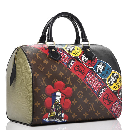 Louis Vuitton Monogram Kabuki Speedy 30 3 of 11