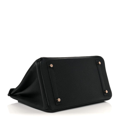 Hermes Togo Birkin 30 Black 4 of 12