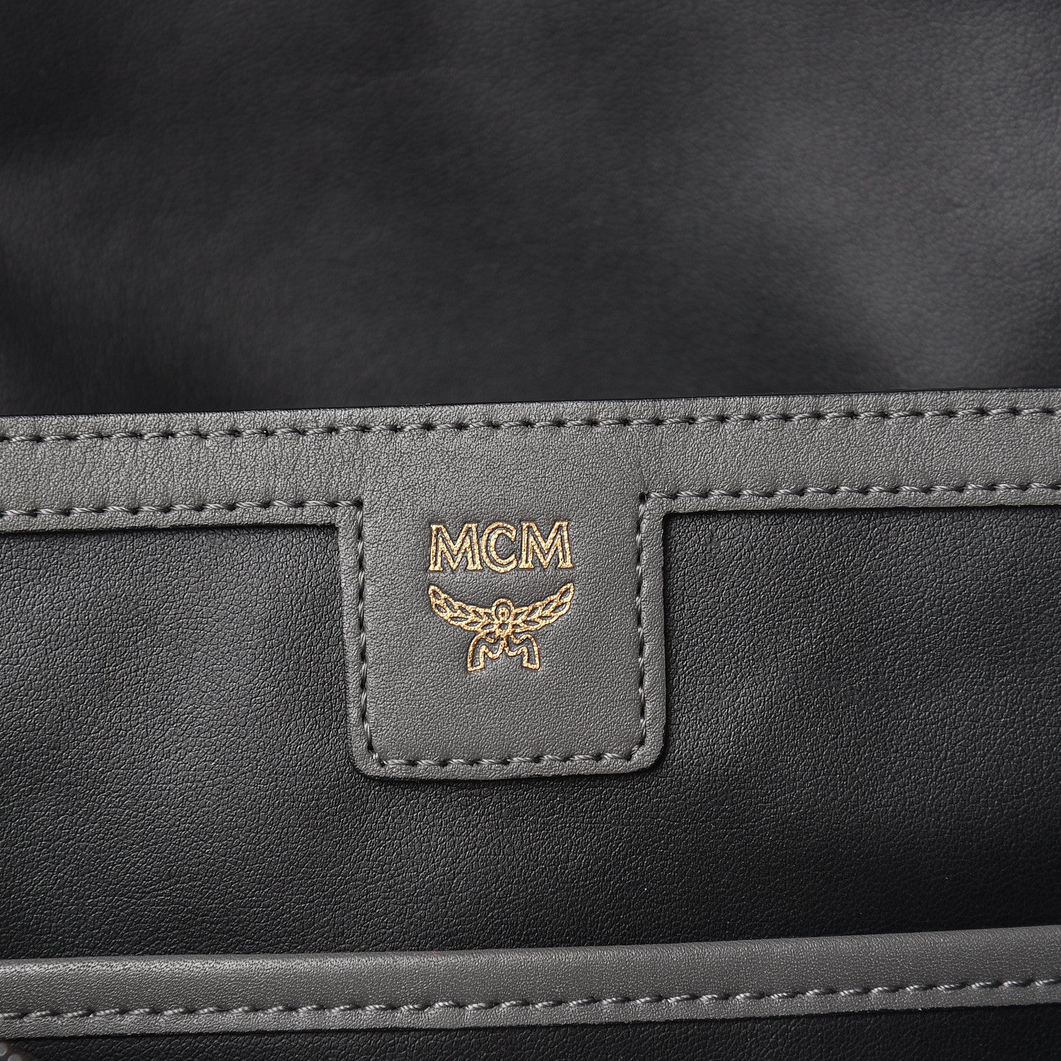 MCM Visetos Small Stark Backpack Phantom Grey 6 of 10