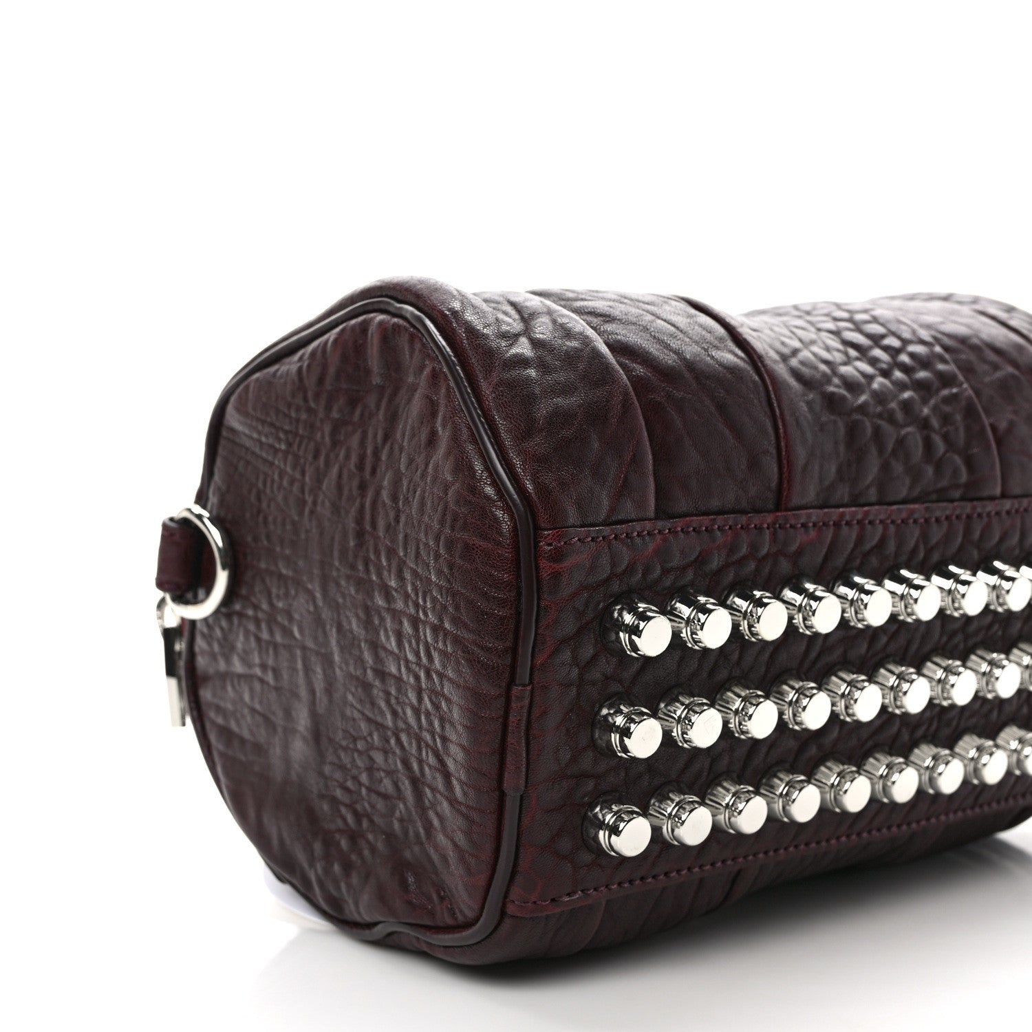 Alexander Wang Pebbled Calfskin Mini Rockie Matte Beet 7 of 8