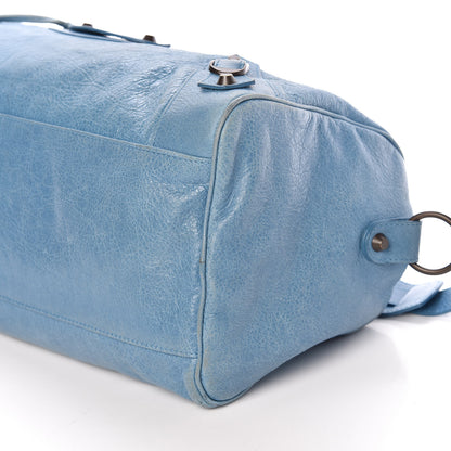 Balenciaga Agneau Classic Hardware Motocross Twiggy Bleu Indigo 11 of 11