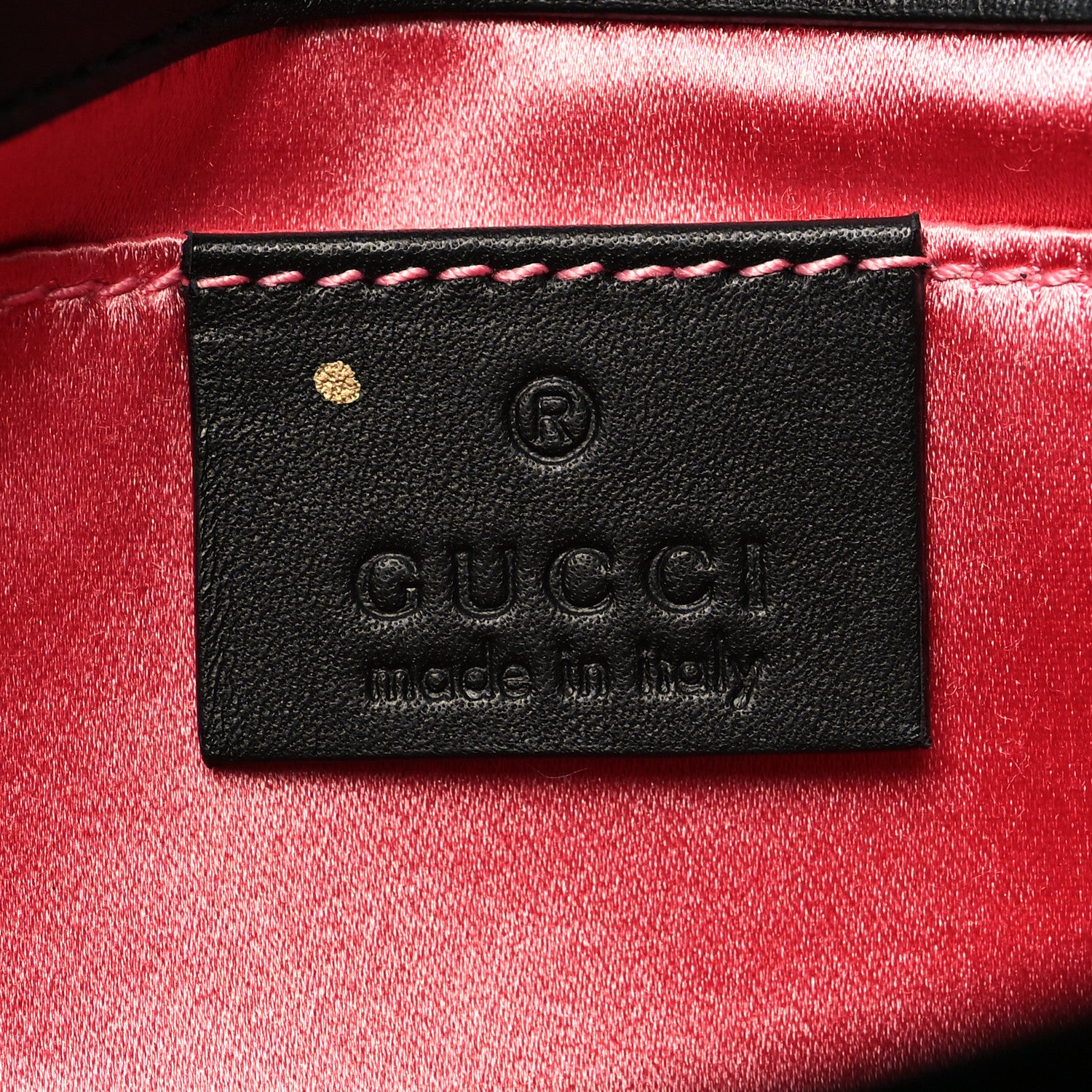 Gucci Velvet Matelasse Mini GG Marmont Shoulder Bag Black 6 of 10