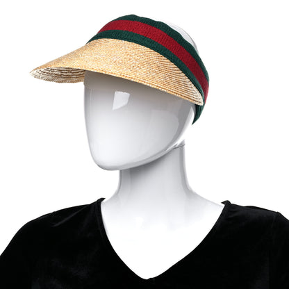 Gucci Raffia Logo Visor L 2 of 12