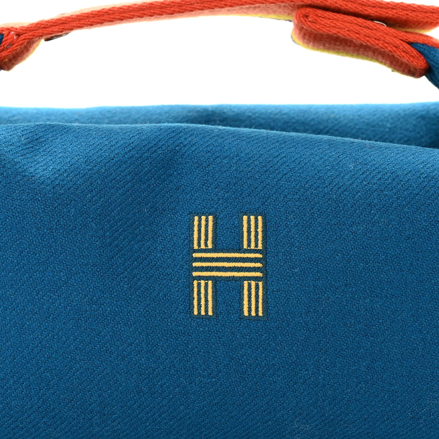 Wool Rocabar Small Bride-A-Brac Pouch Bleu Paon