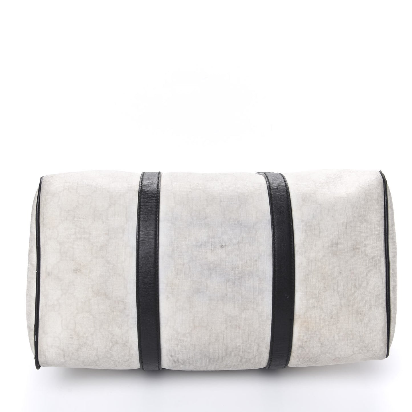 GG Plus Monogram Medium Joy Boston White Black