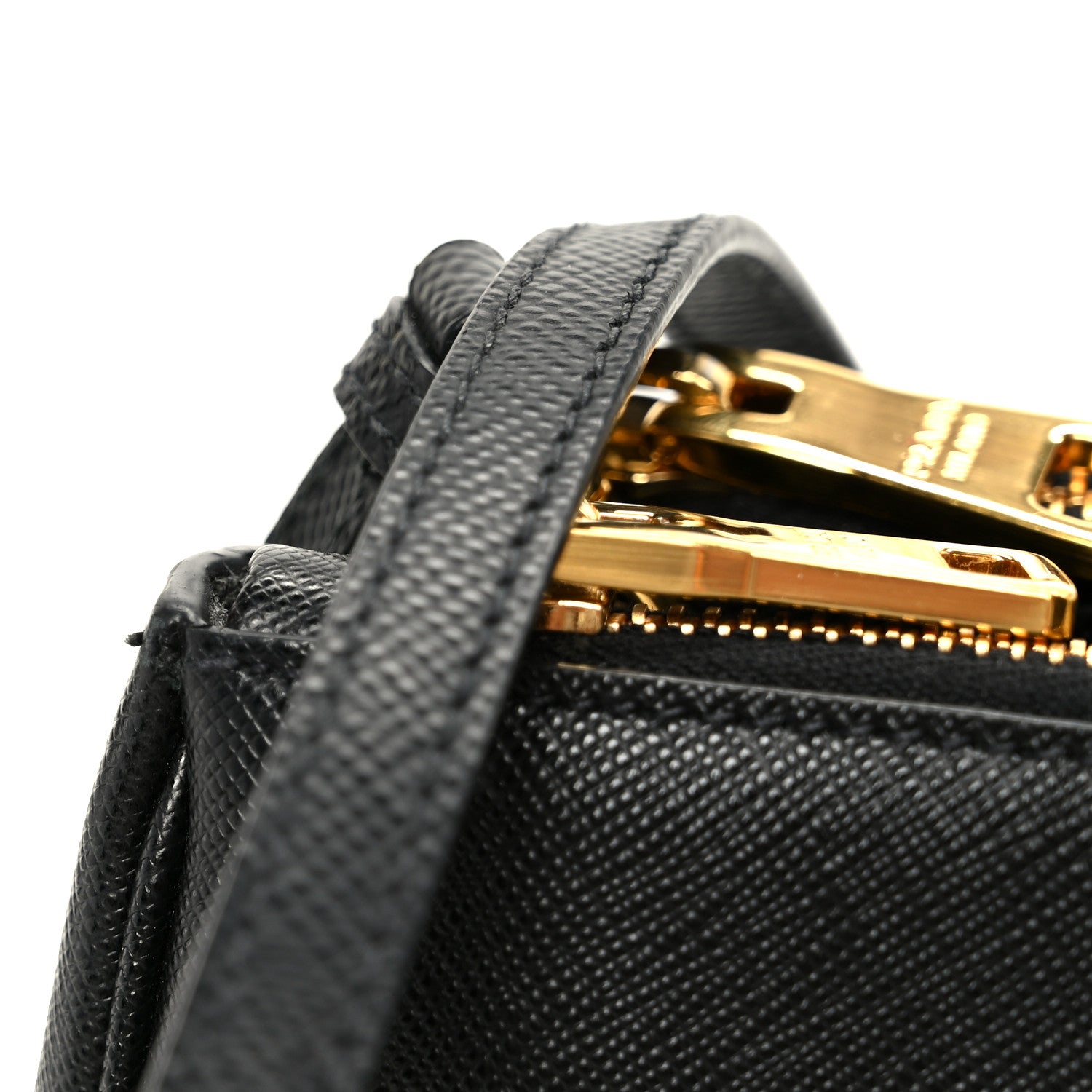 Prada Saffiano Lux Large Galleria Double Zip Tote Black 11 of 11