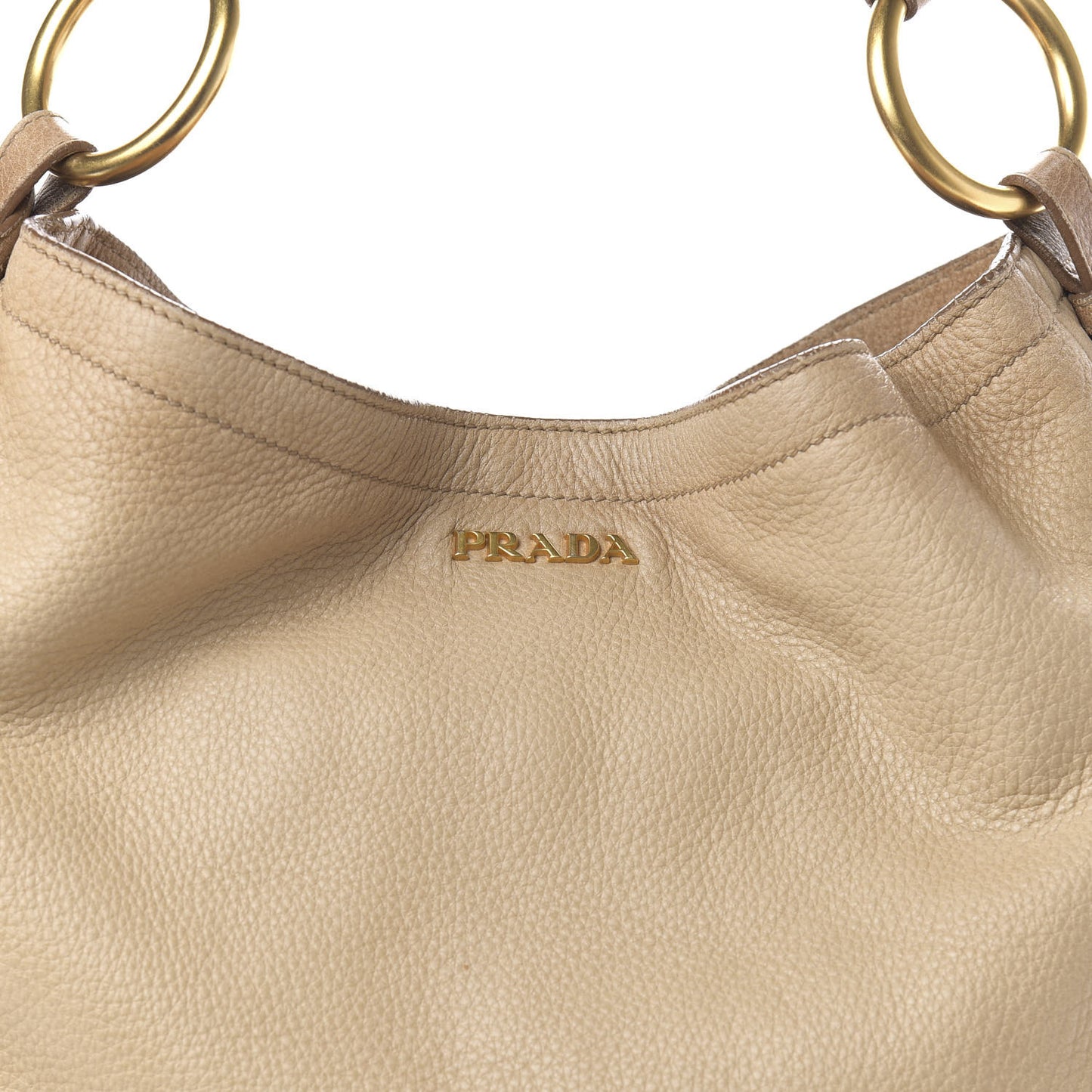 Vitello Daino Hobo Sabbia