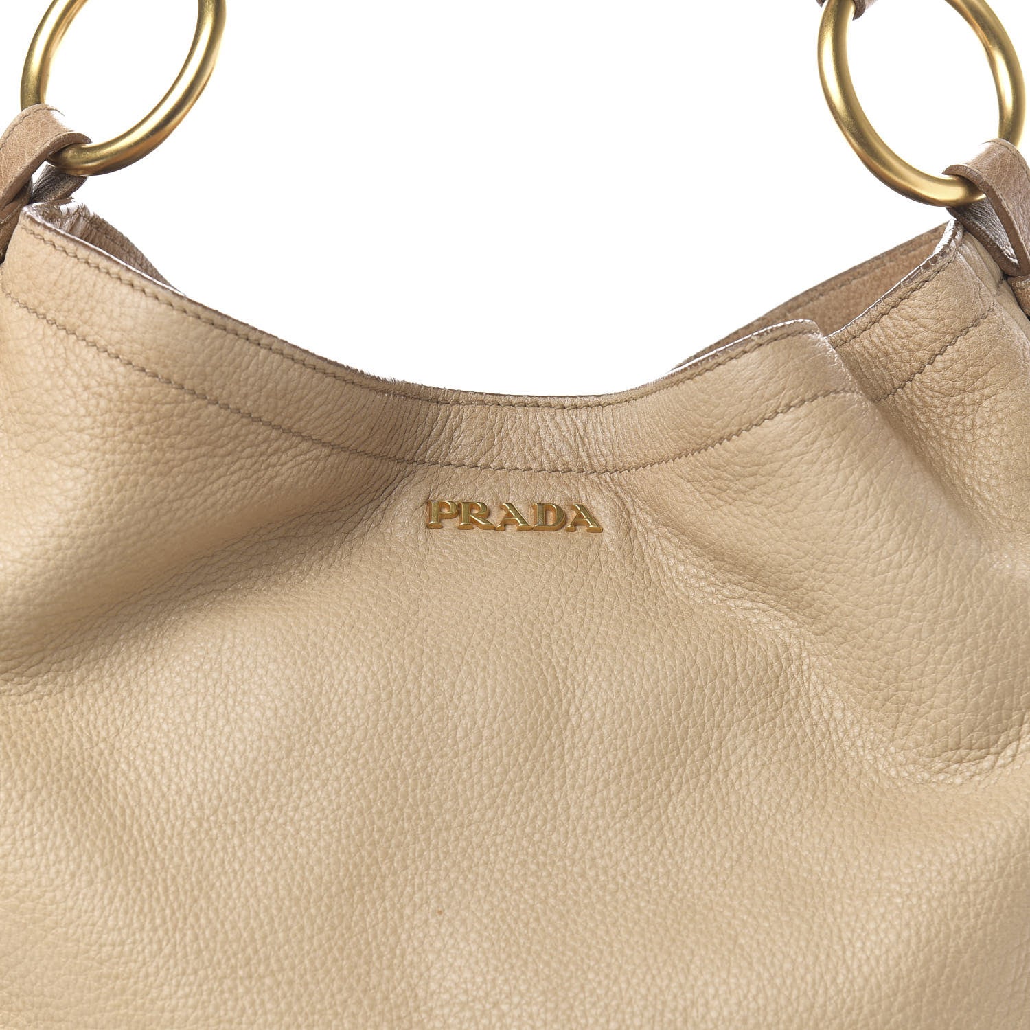 Prada Vitello Daino Hobo Sabbia 13 of 13
