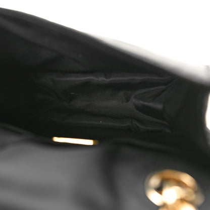 Prada Tessuto Nylon Chain Flap Shoulder Bag Black 5 of 10