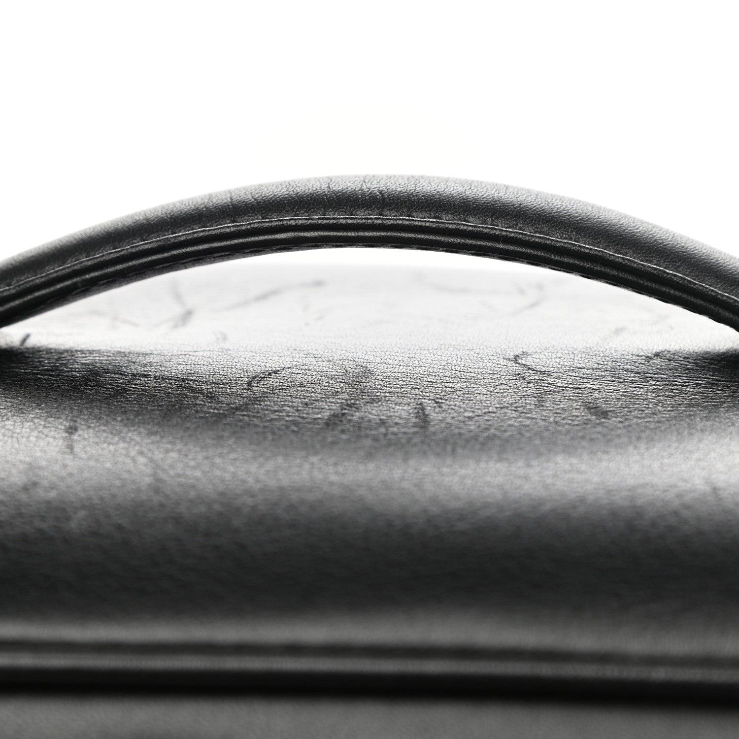 Chanel Lambskin Vanity Cosmetic Case Black 10 of 10