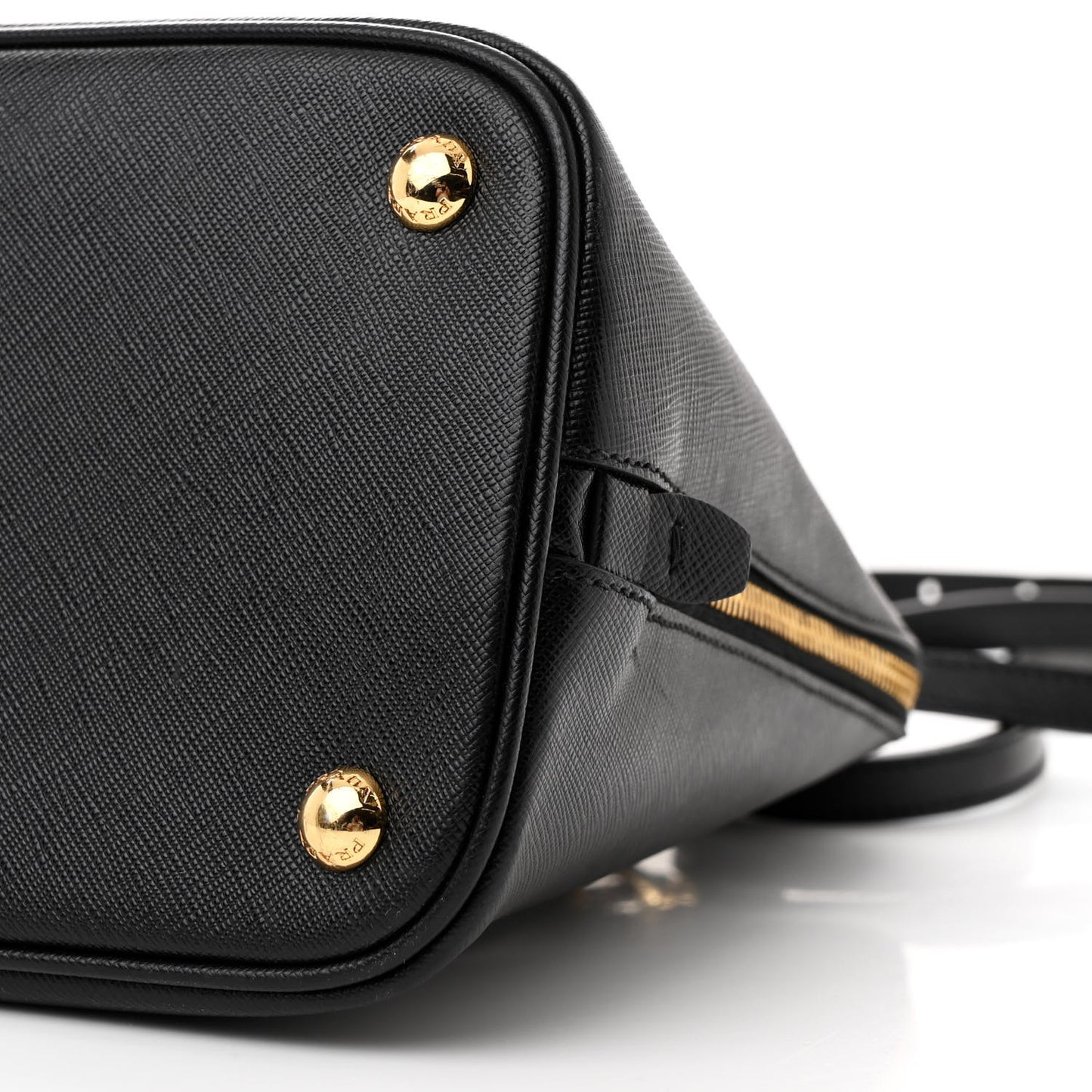 Saffiano Lux Medium Promenade Tote Black