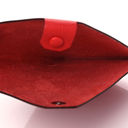 Hermes Epsom Tarmac PM Passport Holder Rouge Tomate 5 of 8