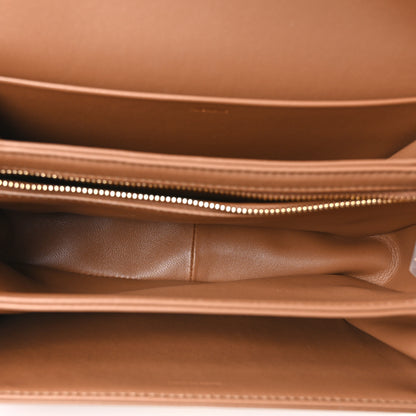 Celine Shiny Calfskin Medium Triomphe Bronze 4 of 9