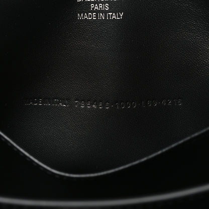 Balenciaga Natural Smooth Calfskin Mini Rodeo Top Handle Handbag Black 7 of 9