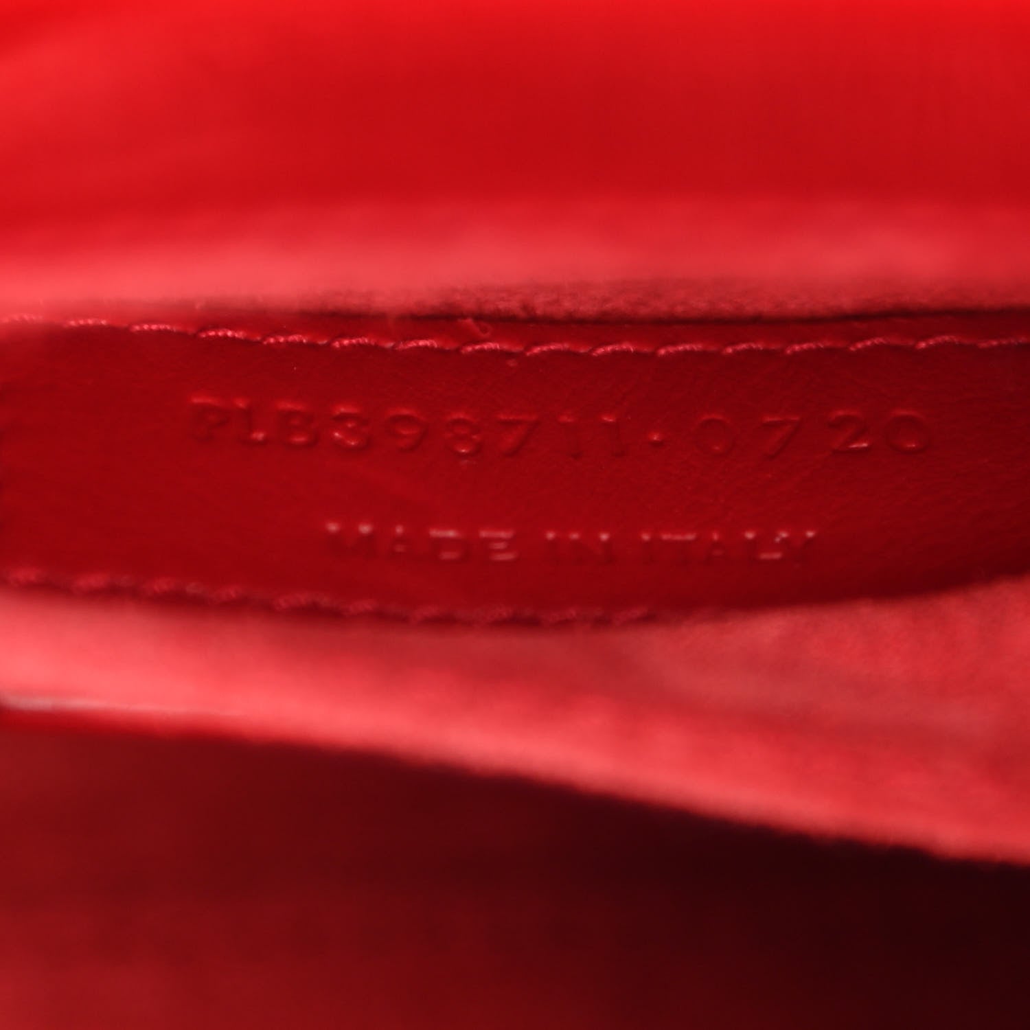 Saint Laurent Patent Nano Sac de Jour Red 7 of 10