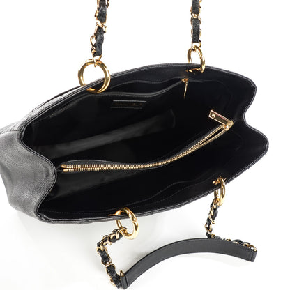 Chanel Caviar Quilted Grand Shopping Tote GST Black 7 of 7