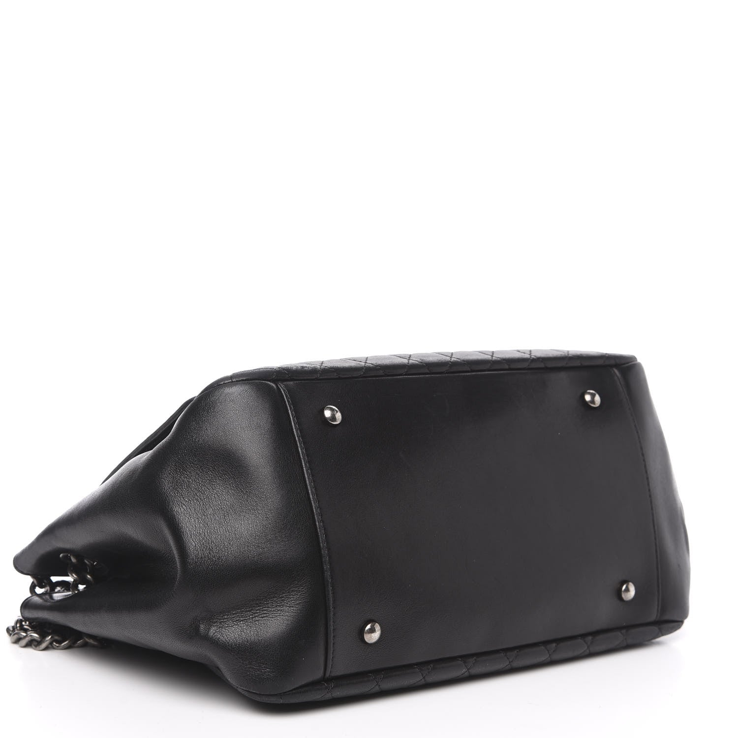Chanel Lambskin Quilted Accordion Boy Flap Black 3 of 15