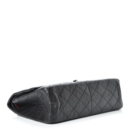 Chanel Aged Calfskin Quilted 2.55 Reissue 226 Flap Black 5 of 11