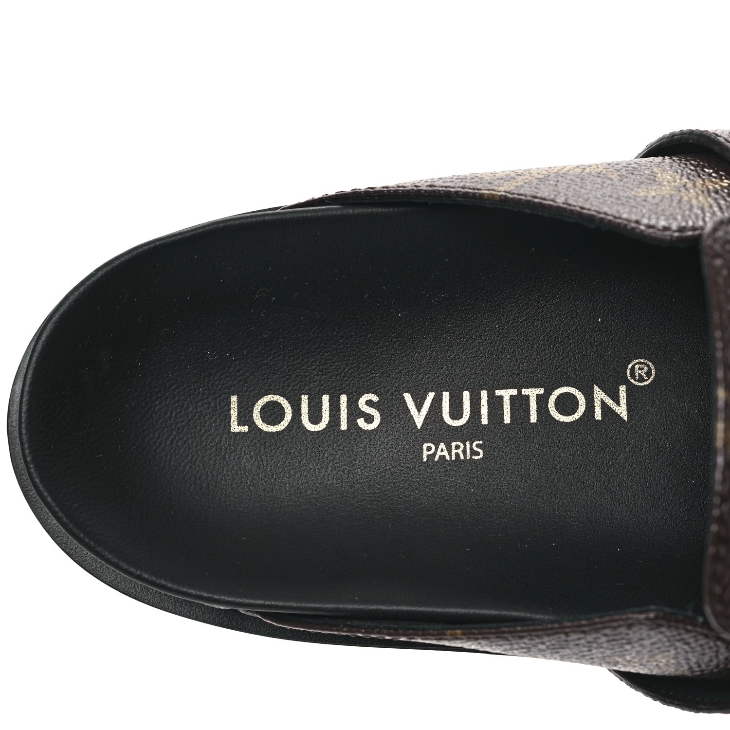Louis Vuitton Patent Monogram Womens Cosy Flat Comfort Clog Mules 39 Brown 7 of 8