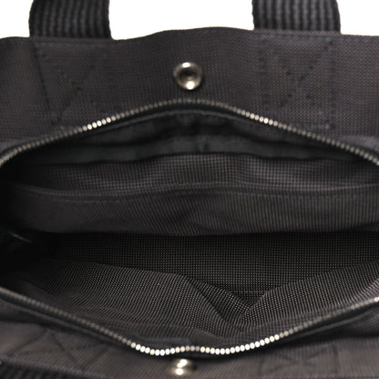 Hermes Canvas Herline PM Tote Grey 4 of 9