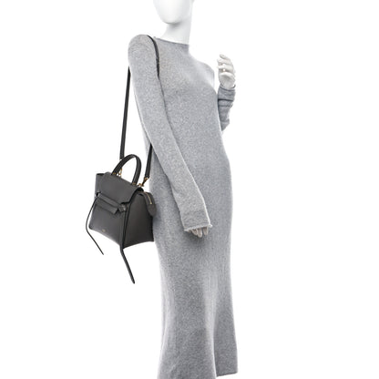 Celine Grained Calfskin Micro Belt Bag Grey 2 of 12