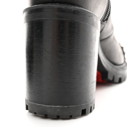 Christian Louboutin Calfskin Spikes TS Croc 70 Boots 35 Black 11 of 13