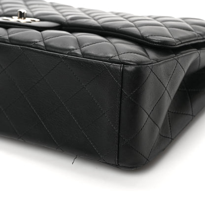 Chanel Lambskin Quilted Maxi Single Flap Black 9 of 10