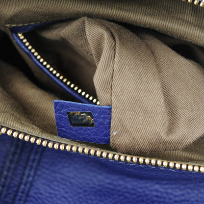 Chloe Calfskin Medium Marcie Satchel Storm Blue 14 of 14