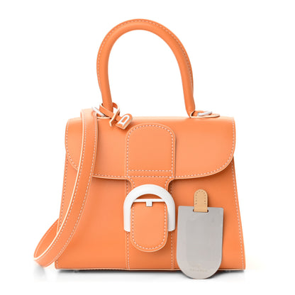 Delvaux Box Calfskin Mini Brillant Satchel Abricot 1 of 10