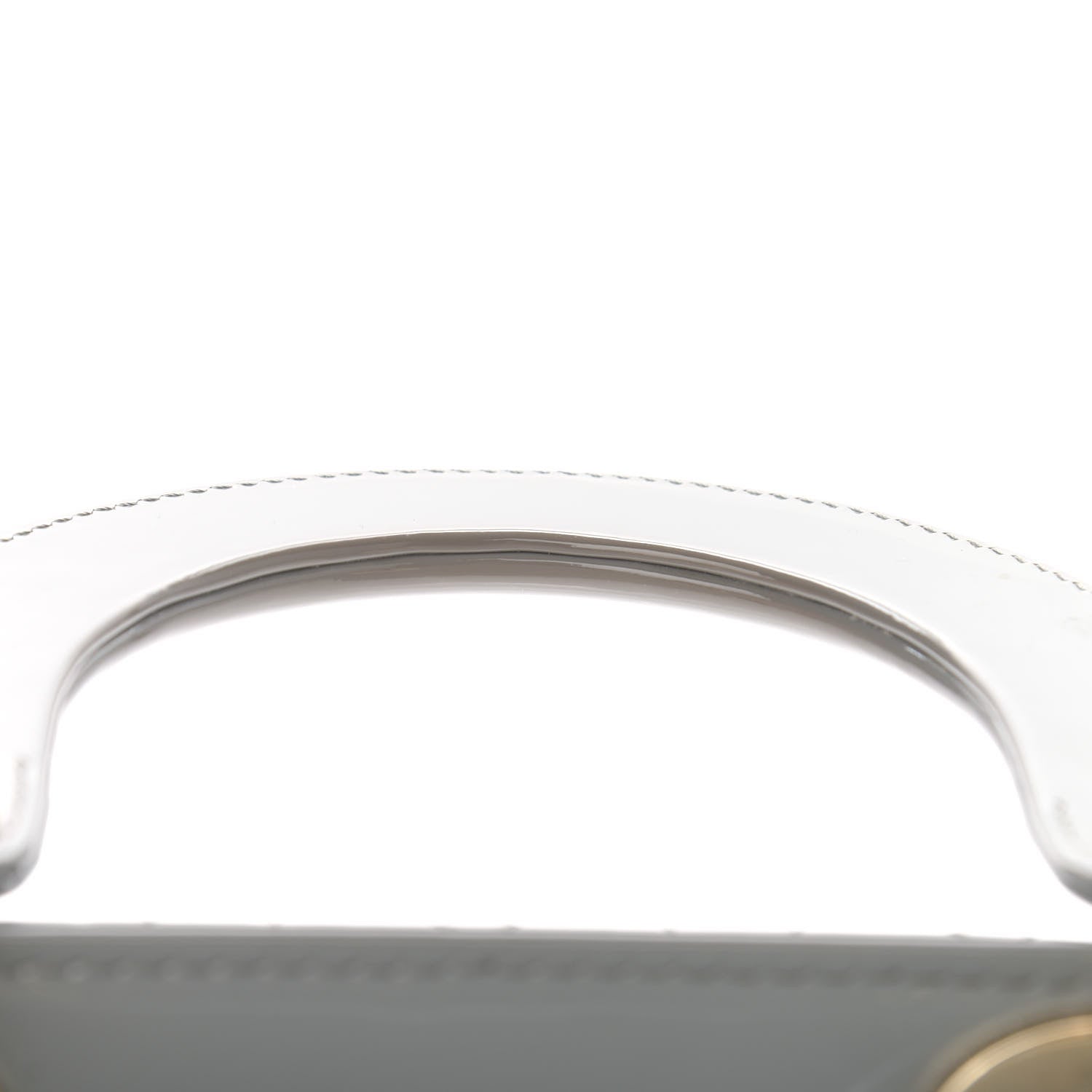 Christian Dior Patent Cannage Small Lady Dior Grey 17 of 18