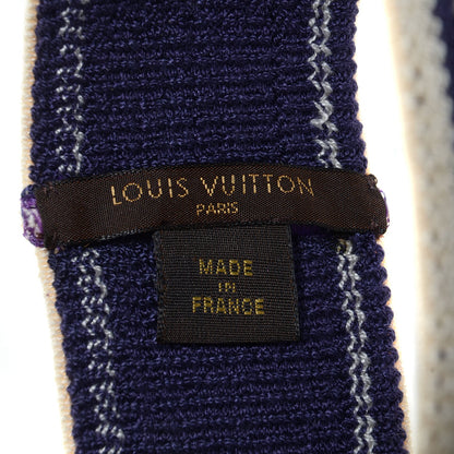 Louis Vuitton Cotton Damier Azur Gym Head Sweat Band 3 of 4