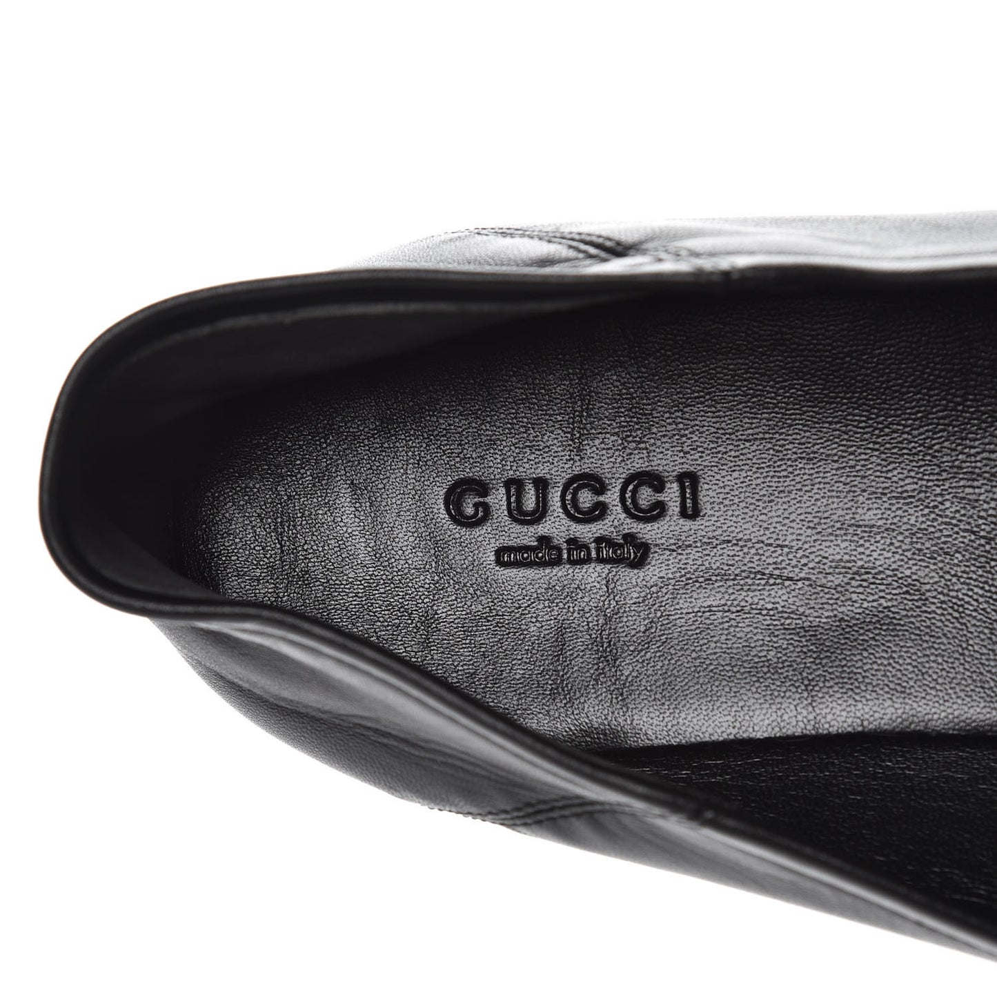 Lambskin Womens Brixton Horsebit Loafers 41.5 Black