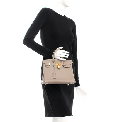 Hermes Swift Birkin 25 Gris Asphalte 2 of 27