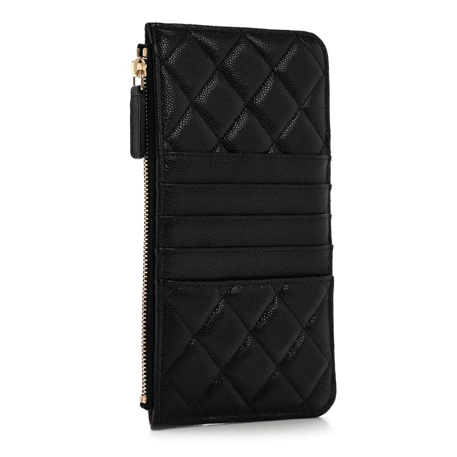 Chanel Caviar Quilted Classic iPhone Pouch Black 3 of 10