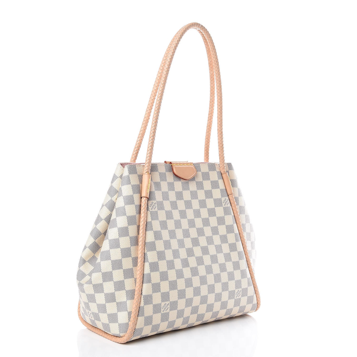Louis Vuitton Damier Azur Propriano Rose Ballerine 3 of 9