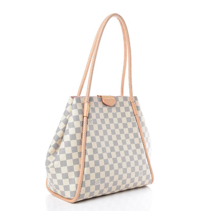 Louis Vuitton Damier Azur Propriano Rose Ballerine 3 of 9