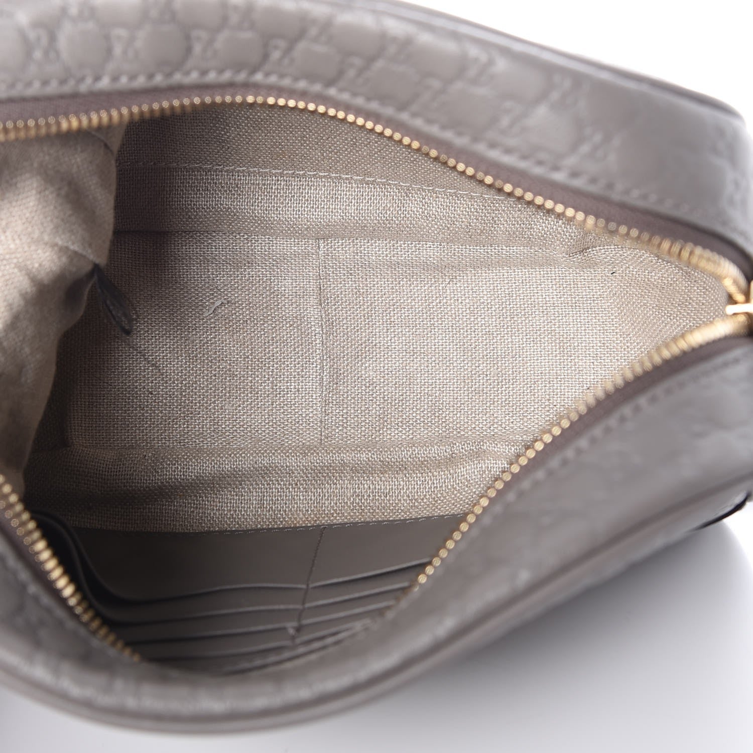 Gucci Microguccissima Mini Bree Messenger Bag Grey 5 of 7