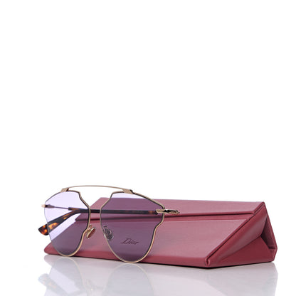 Christian Dior So Real Pop Sunglasses Rose Gold Purple 9 of 9