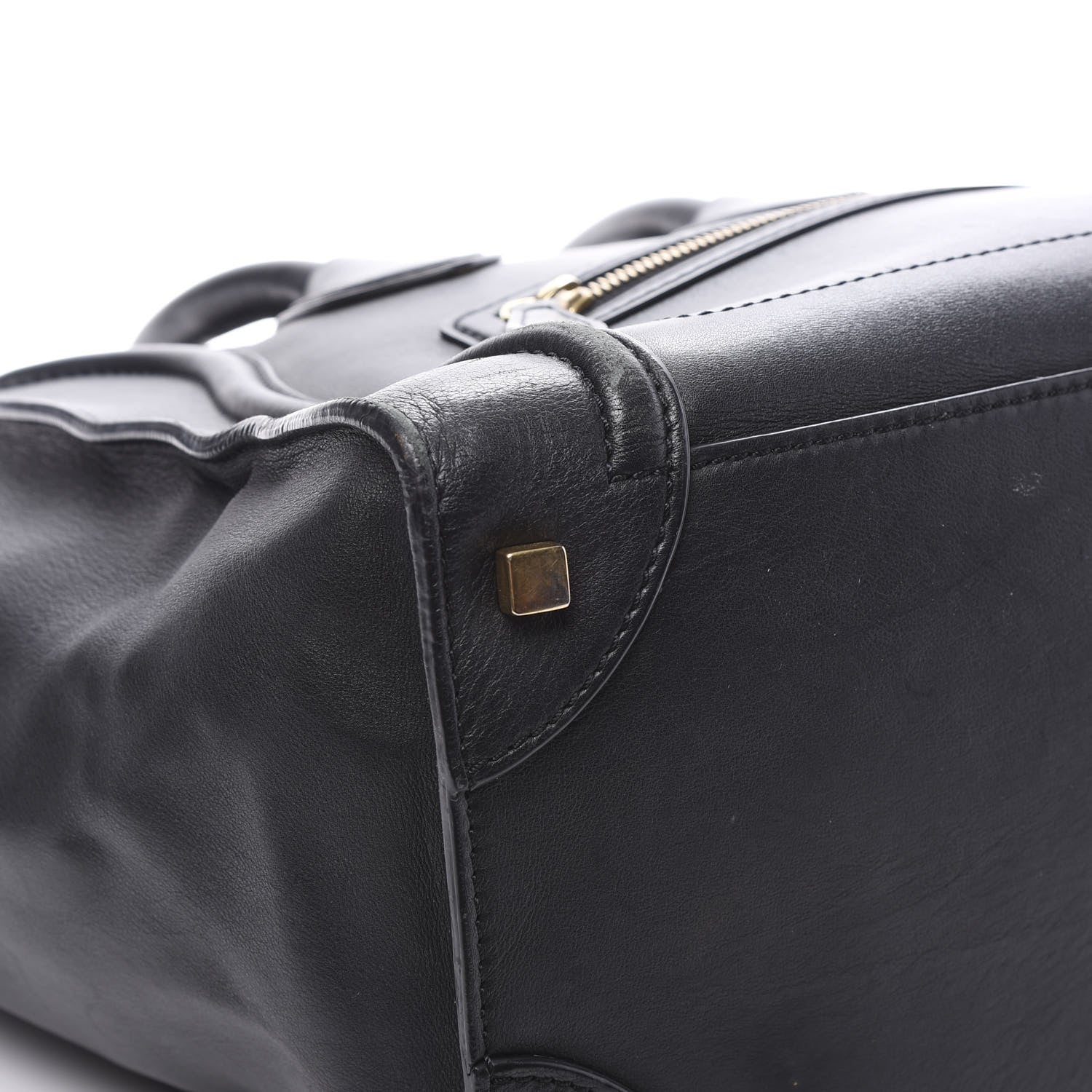 Celine Smooth Calfskin Mini Luggage Black 8 of 12