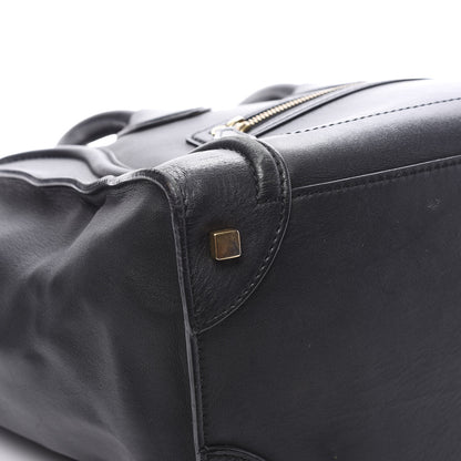 Celine Smooth Calfskin Mini Luggage Black 8 of 12
