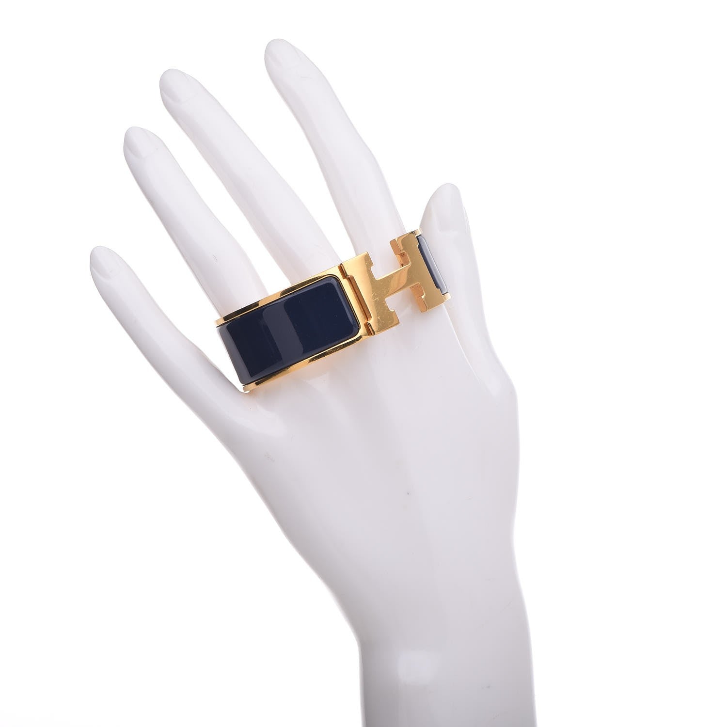 Hermes Enamel Wide Clic Clac H Bracelet PM 2 of 5