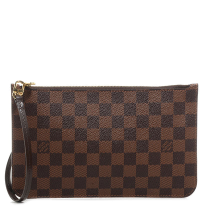Louis Vuitton Damier Ebene Neverfull MM GM Pochette 1 of 7