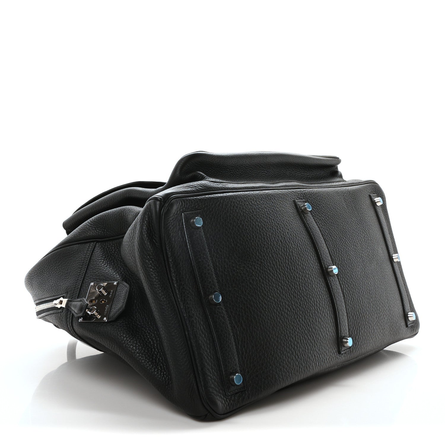 Hermes Taurillon Clemence Steve 45 Black 3 of 10
