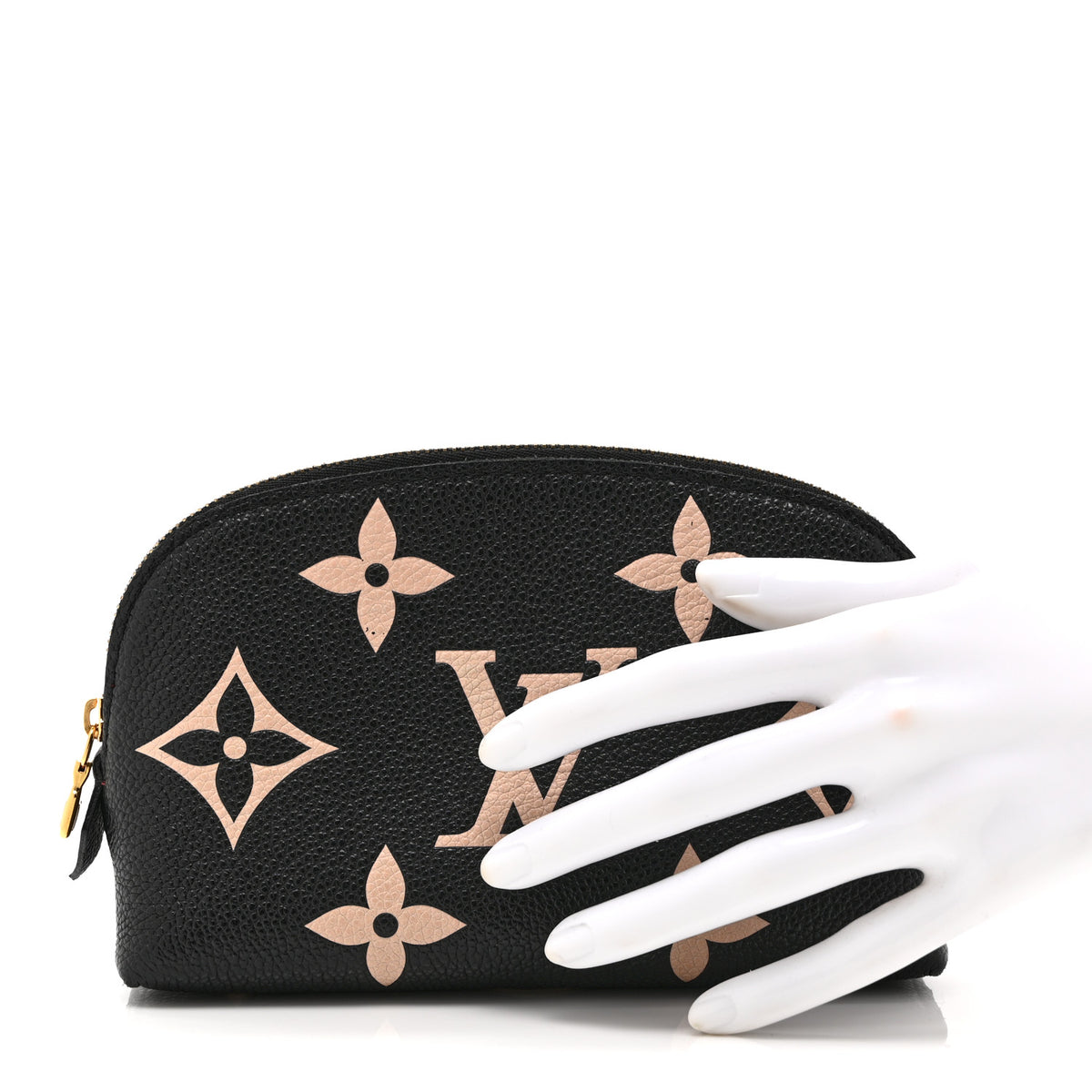 Louis Vuitton Empreinte Monogram Giant Cosmetic Pouch Black Beige 2 of 9