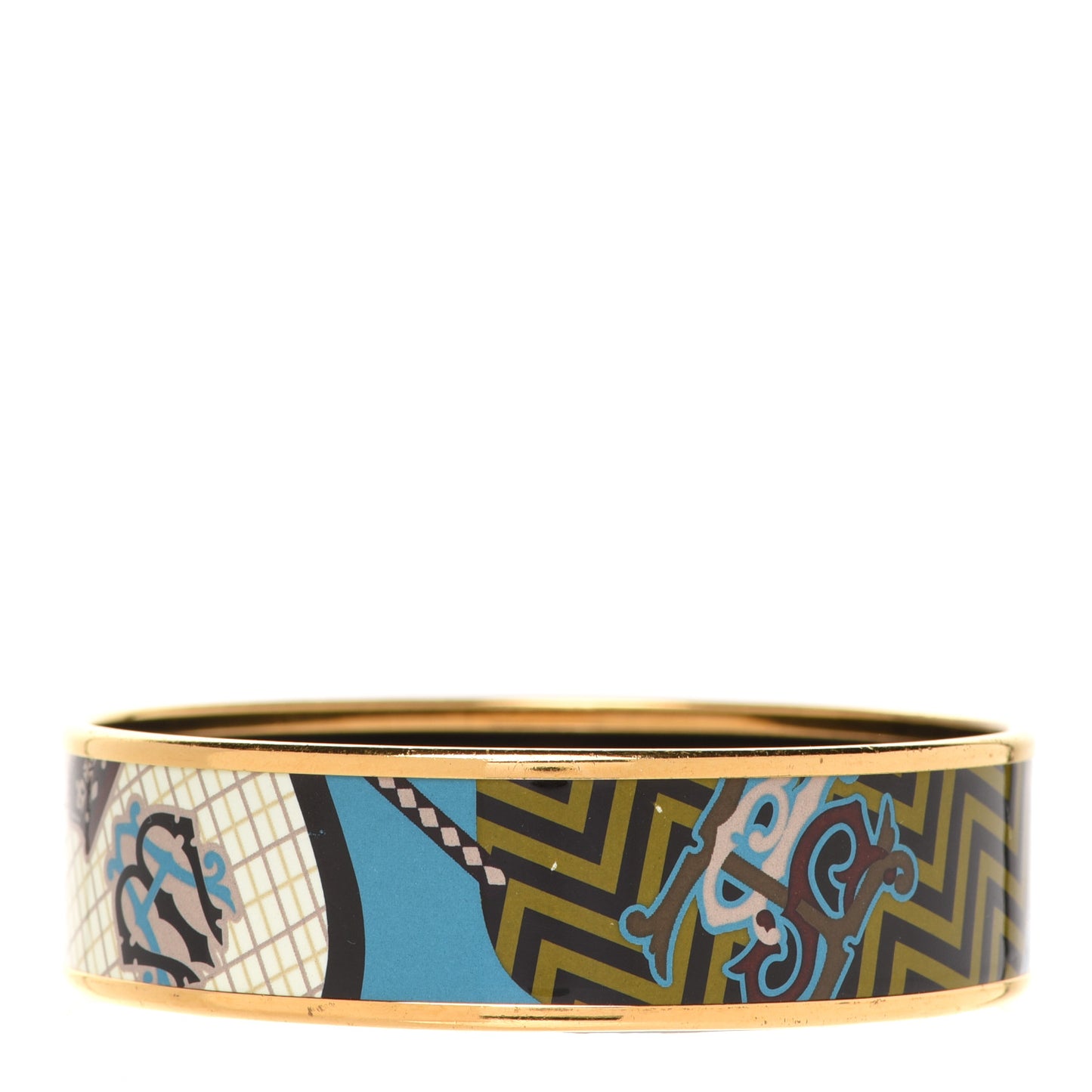Enamel Printed Wide Bracelet 70