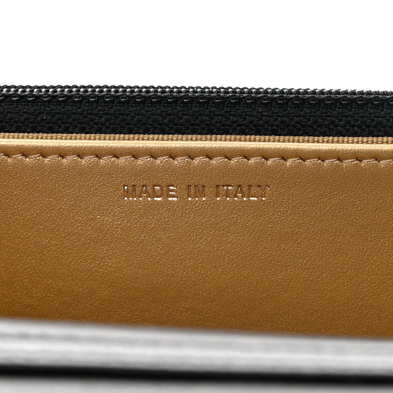Chanel Lambskin Quilted CC Pearl Crush Wallet on Chain WOC Black 7 of 11