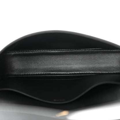 Celine Shiny Calfskin Triomphe Shoulder Bag Black 5 of 12